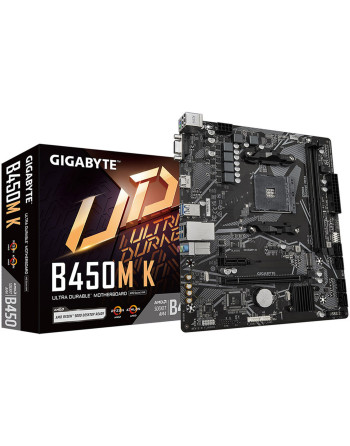 GIGABYTE B450M K, AMD B450...