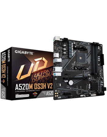 GIGABYTE A520M DS3H V2, AMD...